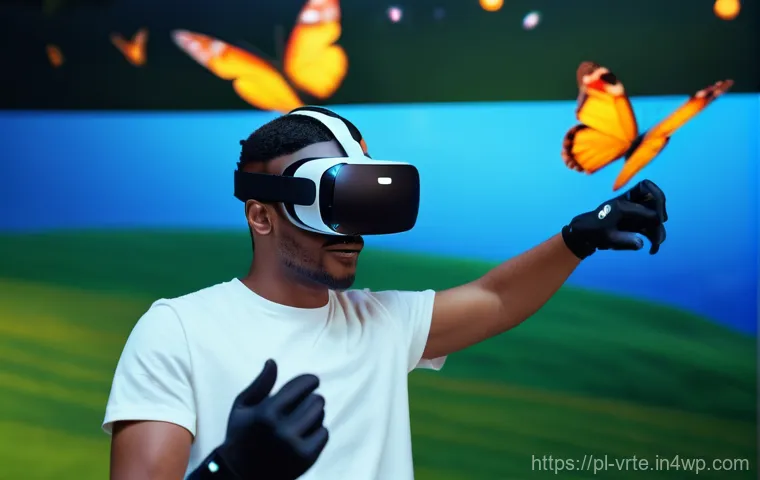 VR 재활치료의 적용 분야 - A dynamic, medium shot of a young adult, comfortably dressed in a modest t-shirt and athletic pants,...