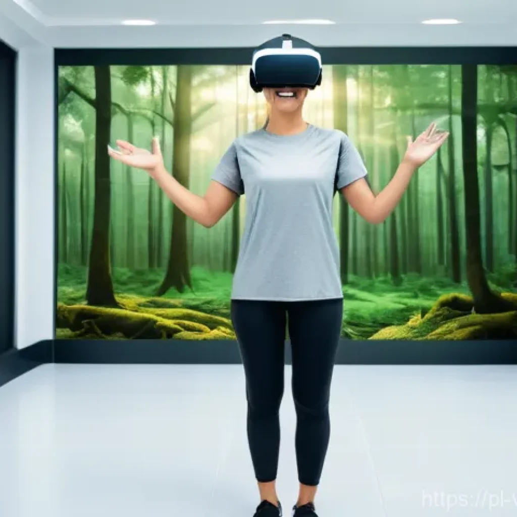 VR 기반 재활치료의 개인화 - **Prompt 1: Engaging Forest Adventure for Rehabilitation**
    A wide shot of a young adult patient,...