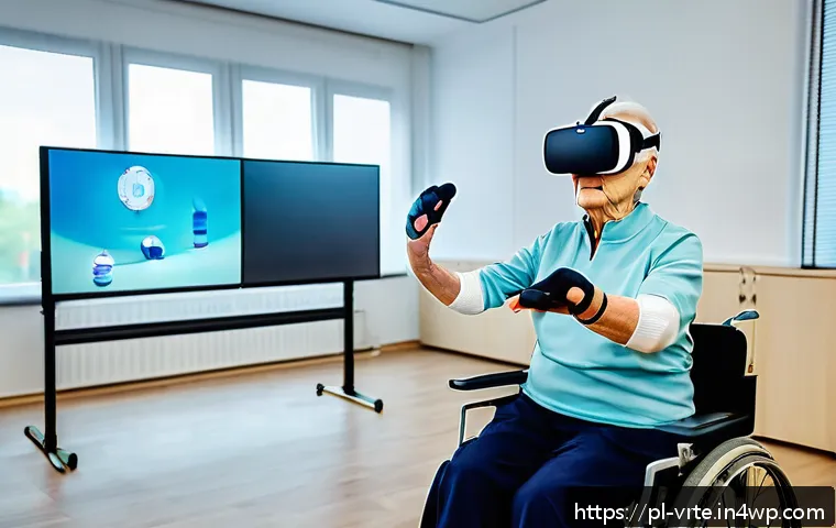 가상현실 재활치료와 신체 기능 회복 관련 이미지 1